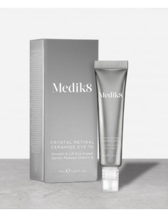 Medik8 Crystal Retinal® Ceramide Eye 10 15 ml Wygładzający i liftingujący krem pod oczy Stopniowe uwalnianie witaminy A