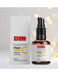 Peel Mission SUPREME C Peel Ferulic Serum kwas ferulowy askorbinowy hialuronowy 30ml