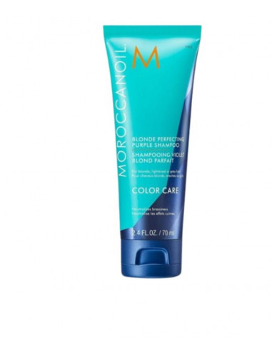 Moroccanoil Blond Perfecting Purple Shampoo - fioletowy szampon do włosów blond 70ml