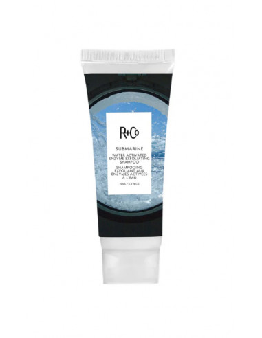 R+Co Submarine Water Activated Enzyme Exfoliating Shampoo - rewitalizujący szampon do włosów 15ml