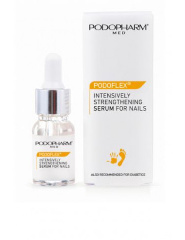 Podopharm PODOFLEX INTENSIVELY STRENGTHENING SERUM FOR NAILS Intensywnie wzmacniające serum do paznokci 10ml