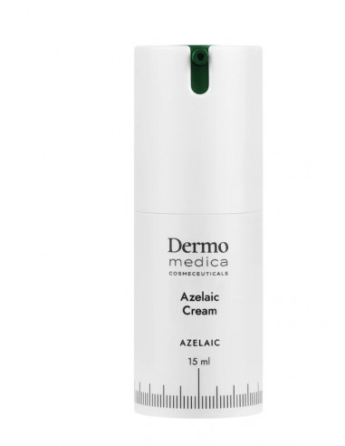 Dermomedica Azelaic Cream krem przeciwzaskórnikowy, przeciwtrądzikowy i rozjaśniający 15ml