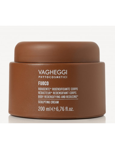 Vagheggi Fuoco Body Redensifying Reducing Sculpting Cream - 200ml Czarny Krem Modelujący 200 ml