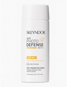 Skeyndor Matt Protective Cream (SPF50+) - matujący krem ochronny do skóry mieszanej - 75ml