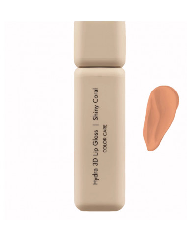 Dermomedica Hydra 3D Lip Gloss | Shiny Coral 1,68ml  Zmysłowy połysk, głębokie nawilżenie, efekt trójwymiarowych ust