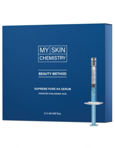 My Skin Chemistry Pure HA Serum Serum wykorzystujące technologię HYLACALM z opatentowaną mieszanką kwasu hialuronowego 2 x 2 ml