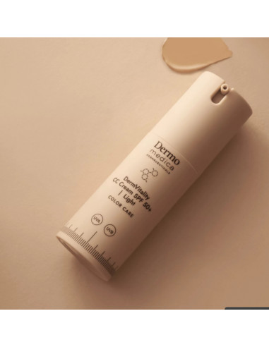Dermomedica Dermvitality CC Cream SPF 50+ | Light 30 ml Koloryzujący Krem Korygujący
