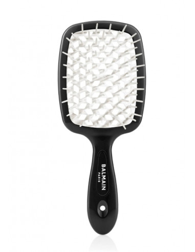 Balmain Czarna/Biała szczotka do rozczesywania włosów Balmain Hair, Black/White Detangling Brush